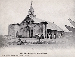 Sacred Heart Cathedral in Brazzaville, Congo Sacred Heart Cathedral in Brazzaville, Congo
