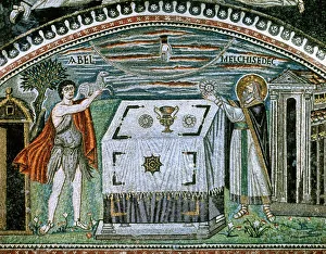 Sacrifice of Abel and Melchizedek (538-545 AD). Basilica of Sacrifice of Abel and Melchizedek (538-545 AD). Basilica of