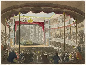 Theatre Prints: Sadlers Wells Interior Print 1765