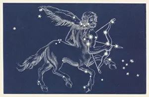 Sagittarius Constellation Print