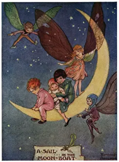 A Sail in the Moon Boat by Florence Mary Anderson A Sail in the Moon Boat by Florence Mary Anderson