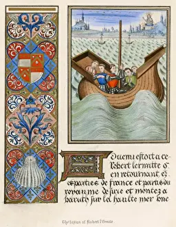 Medieval Maritime History Prints: Sailing Back to Normandi