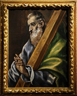 Saint Andrew the Apostle by El Greco Saint Andrew the Apostle by El Greco