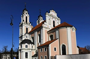 Saint Catherines Church, 18th century. Vilnius Saint Catherines Church, 18th century. Vilnius