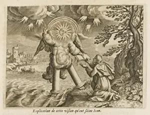 Religious History Images Prints: Saint Johns Vision