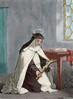 Saint Mary Magdalene of Pazzi (1566-1607). Italian Carmelite Saint Mary Magdalene of Pazzi (1566-1607). Italian Carmelite