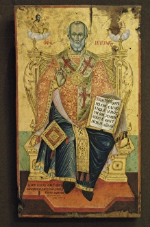 Saint Nicholas ( 270 A?i?343). Anonymous work, 18th century Saint Nicholas ( 270 A?i?343). Anonymous work, 18th century