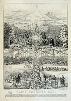 Temperance Movement History Prints: Saint Patricks Day