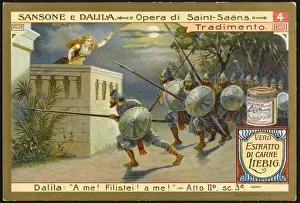 Samson And Delilah Art Prints: Saint Saens / Samson / Lieb4
