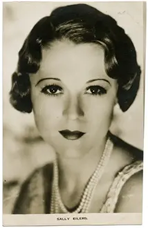 Vintage Postcard Collectibles Prints: Sally Eilers