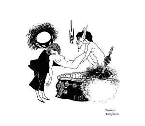 Salome, tailpiece by Aubrey Beardsley Salome, tailpiece by Aubrey Beardsley