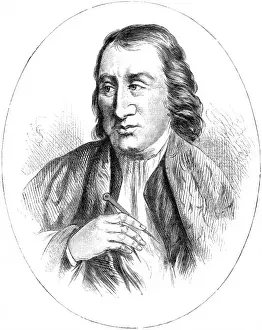 Samuel Adams Print - 2 American Revolutionary Statesman