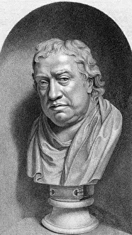 English Writer Portrait Prints: Samuel Johnson / Bust