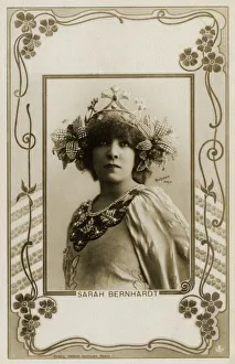 Sarah Bernhardt - French Stage Actress Sarah Bernhardt - French Stage Actress