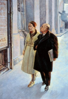 SARTRE, Jean-Paul (1905-1980); BEAUVOIR, Simone de (1908-198 SARTRE, Jean-Paul (1905-1980); BEAUVOIR, Simone de (1908-198