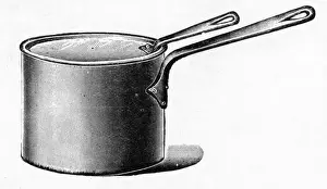 Food And Drink History Prints: Saucepan C19
