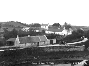 Early 20th Century Print of Downpatrick, Northern Ireland