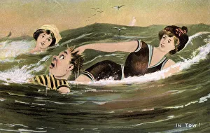 Saved by a female Bather Saved by a female Bather