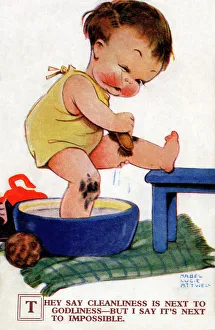 They say cleanliness is next to Godliness - but I say its next to impossible They say cleanliness is next to Godliness - but I say its next to impossible
