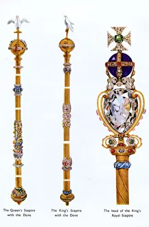 Three Sceptres - The Crown Jewels Three Sceptres - The Crown Jewels