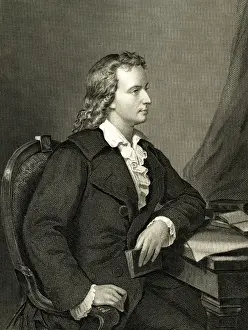 Johann Christoph Friedrich Schiller Print 1759-1805