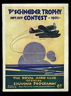 September Collection: Schneider Trophy Air Race