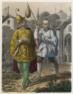 Fantasy Illustration Art Prints: Scholar of Laputa
