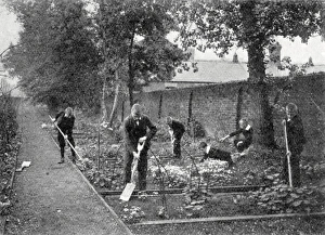 School for Deaf Boys, Anerley, London - gardening School for Deaf Boys, Anerley, London - gardening