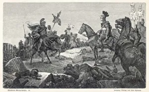 Scipio Africanus meeting Hannibal at Battle of Zama Scipio Africanus meeting Hannibal at Battle of Zama