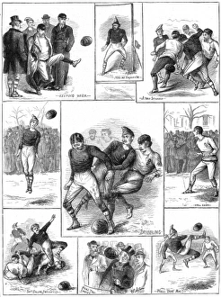 Scotland vs. England Football Match, 1872 Scotland vs. England Football Match, 1872