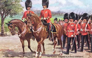 The Scots Guards marching to a State Ceremonial The Scots Guards marching to a State Ceremonial