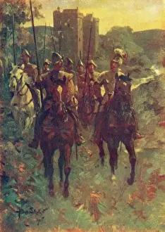 Mary Evans Prints Online Collection Prints: Scottish Border Raiders