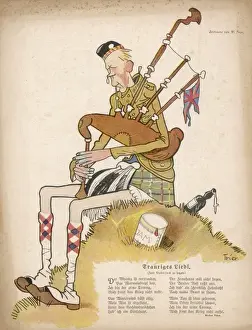 Historical Christmas Images Prints: Scottish Misery