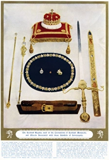 The Scottish regalia for coronations of Scottish Monarchs The Scottish regalia for coronations of Scottish Monarchs