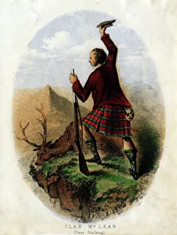 Scottish Types - Deer Stalking, Clan McLean Scottish Types - Deer Stalking, Clan McLean
