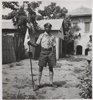 Scout of 3rd Bathurst Troop, Gambia, West Africa Scout of 3rd Bathurst Troop, Gambia, West Africa