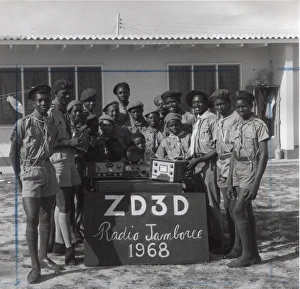 Scouts in Bathurst, Gambia, West Africa Scouts in Bathurst, Gambia, West Africa