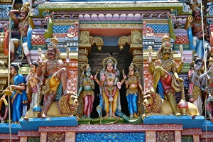 Sculptures, Sri Sivasubramaniya Swamy Temple, Colombo, Sri L Sculptures, Sri Sivasubramaniya Swamy Temple, Colombo, Sri L