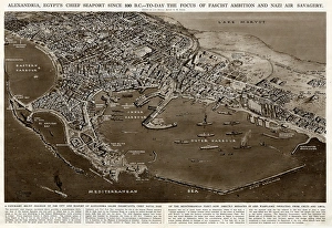 Seaport of Alexandria, Egypt, by G. H. Davis Seaport of Alexandria, Egypt, by G. H. Davis