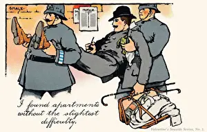 Seaside Holidays: Finding Apartments was a Breeze, 1903 Print