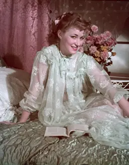 See-Through Neglige Print