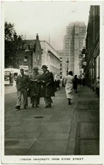 Senate House (University of London) from Store Street Senate House (University of London) from Store Street