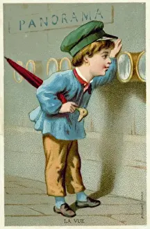 Print of The Senses - Sight, circa 1890