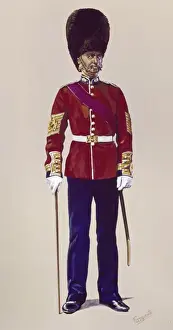 Malcolm Greensmith Artwork Prints: Sergeant Major - Grenadier Guards