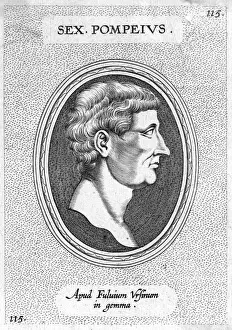 Print of Sextus Pompeius