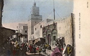 Sfax, Tunisia - Entrance to the Arab Town Sfax, Tunisia - Entrance to the Arab Town