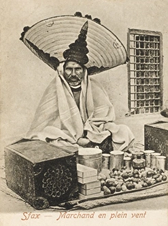 Sfax, Tunisia - Outdoor merchant or cures/remedies Sfax, Tunisia - Outdoor merchant or cures/remedies