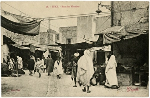 Sfax, Tunisia - Rue des Notaires (Street of Notaries) Sfax, Tunisia - Rue des Notaires (Street of Notaries)