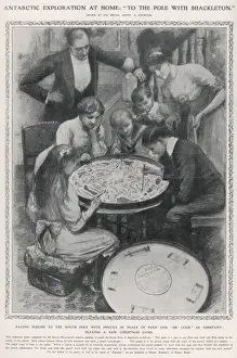 Ernest Shackleton Expedition Prints: Shackleton / Board Game