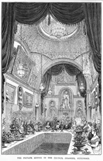 Shah Of Persia Prints: Shah at Guildhall